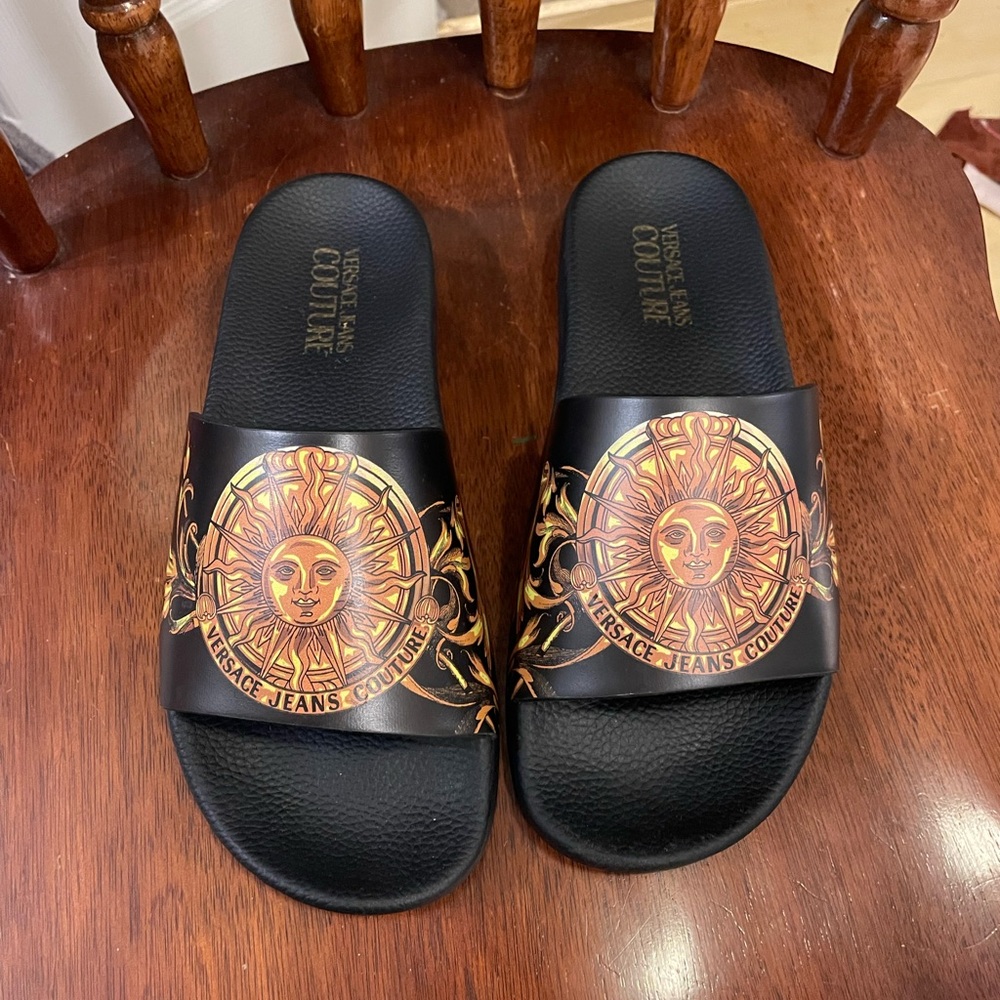 Versace jeans couture men’s slides EU 40/ US 7
